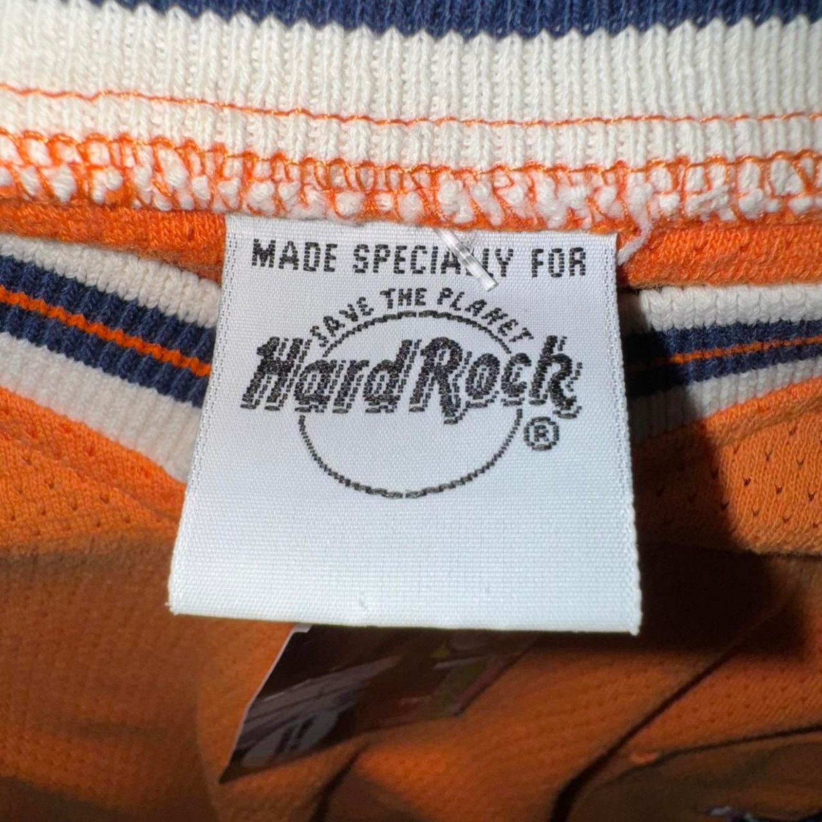 Hard Rock Cafe Vintage y2k hard rock mesh t-shirt new york embroidered tee Size US XL / EU 56 / 4 - 4 Thumbnail
