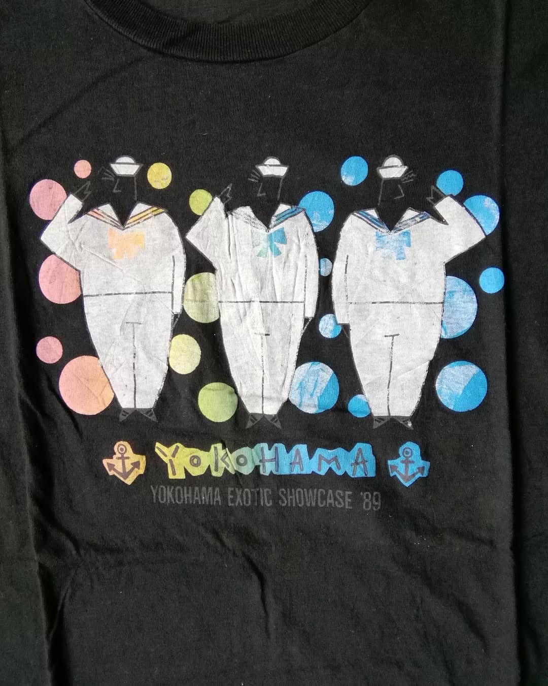 Japanese Brand × Vintage Vintage 80's Yokohama Exotic Showcase '89 Tees Size US M / EU 48-50 / 2 - 2 Thumbnail
