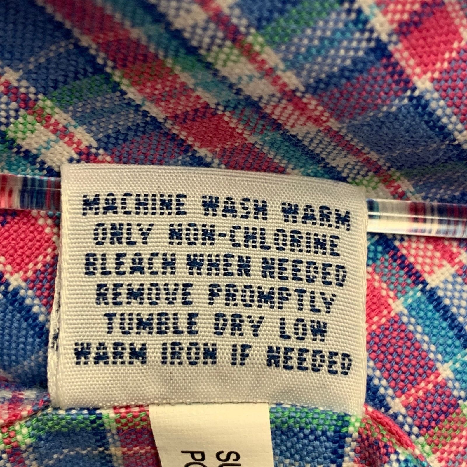 Ralph Lauren Blue Pink Plaid Cotton Button Down Long Sleeve Shirt Size US XXL / EU 58 / 5 - 9 Thumbnail
