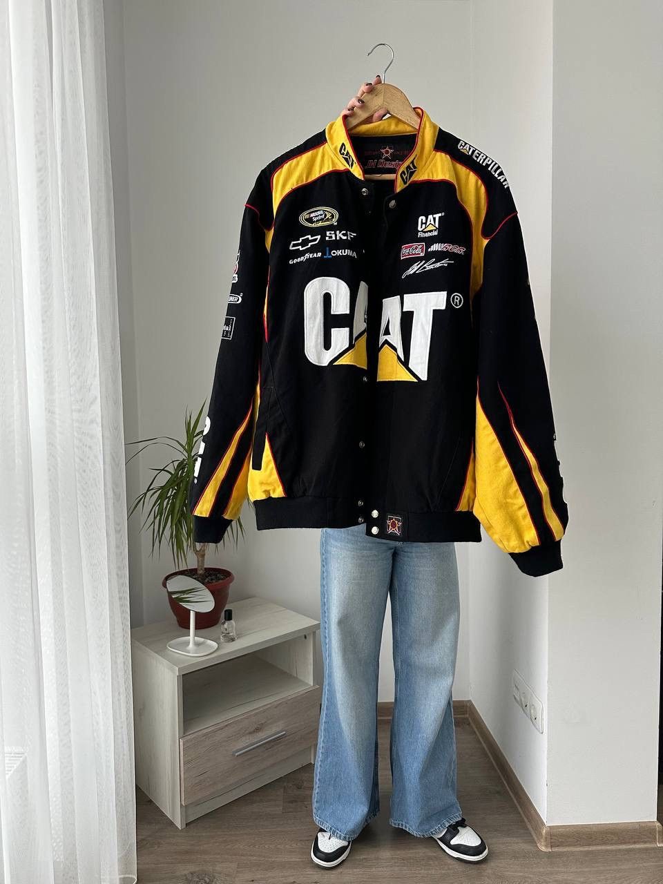 NASCAR × Vintage Vintage NASCAR Racing GAT Formula One Bomber Jacket Size US M / EU 48-50 / 2 - 1 Thumbnail