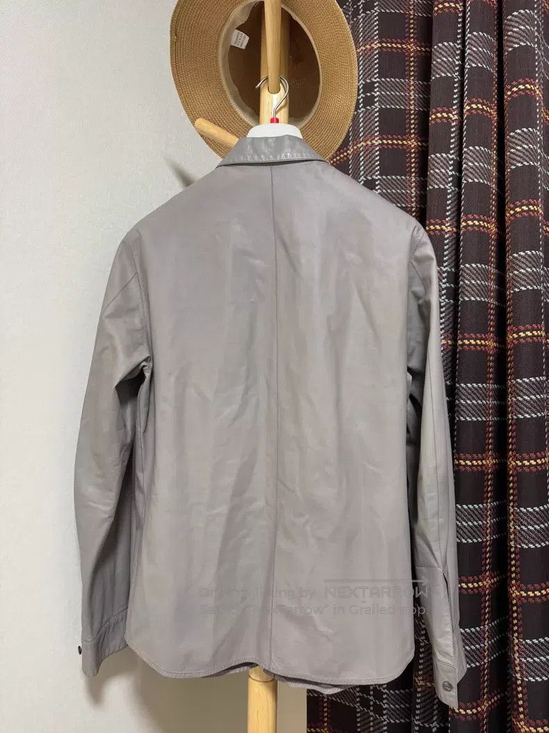 Hermes Hermes Leather Jacket Coat Size US M / EU 48-50 / 2 - 2 Thumbnail