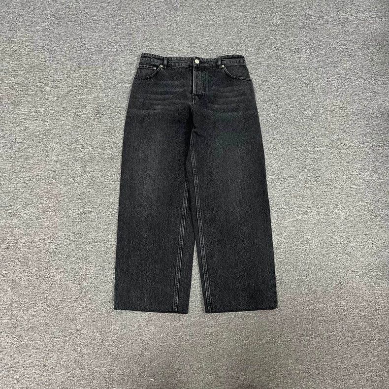 Balenciaga Balenciaga Washed wide-leg jeans Size US 26 / EU 42 - 1 Thumbnail