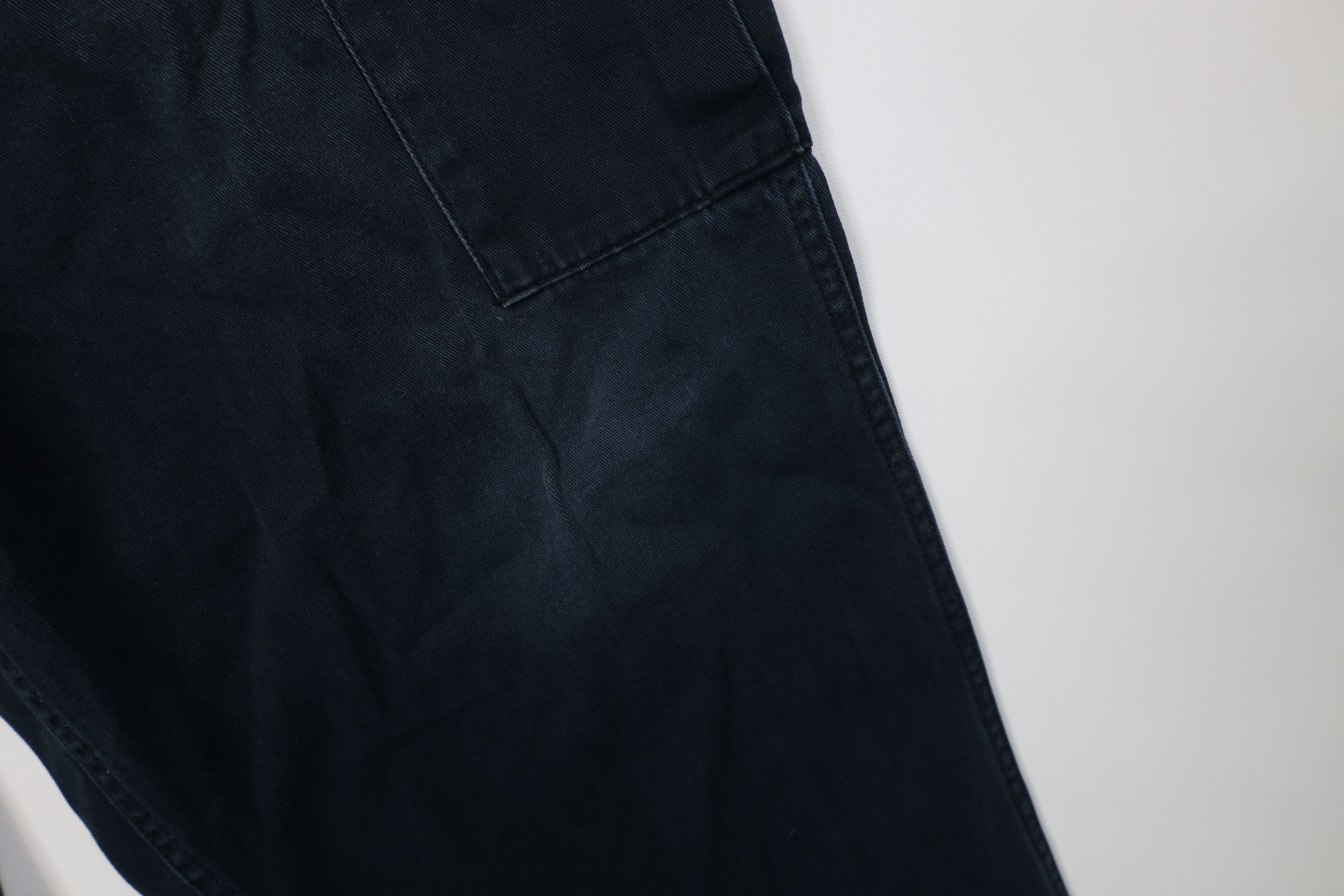 Vintage Vintage 90s Y2K Streetwear Baggy Wide Leg Cargo Pants Blue Size US 34 / EU 50 - 6 Thumbnail