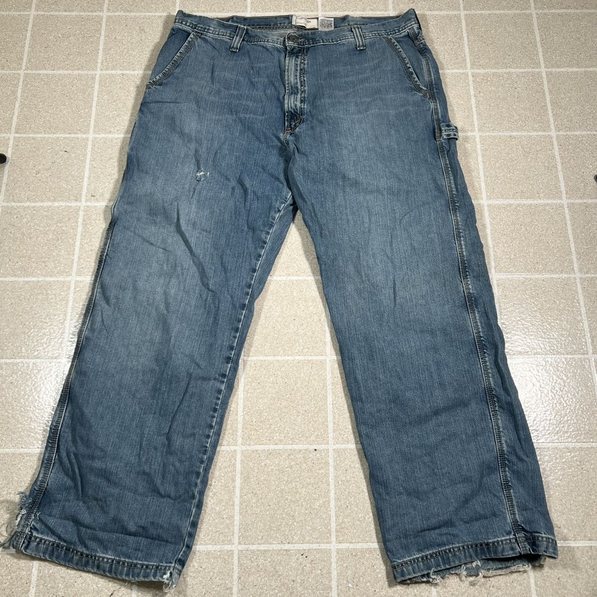 Levi's Vintage Levis Silvertab Baggy Carpenter Southpole Jnco Size US 40 / EU 56 - 4 Thumbnail