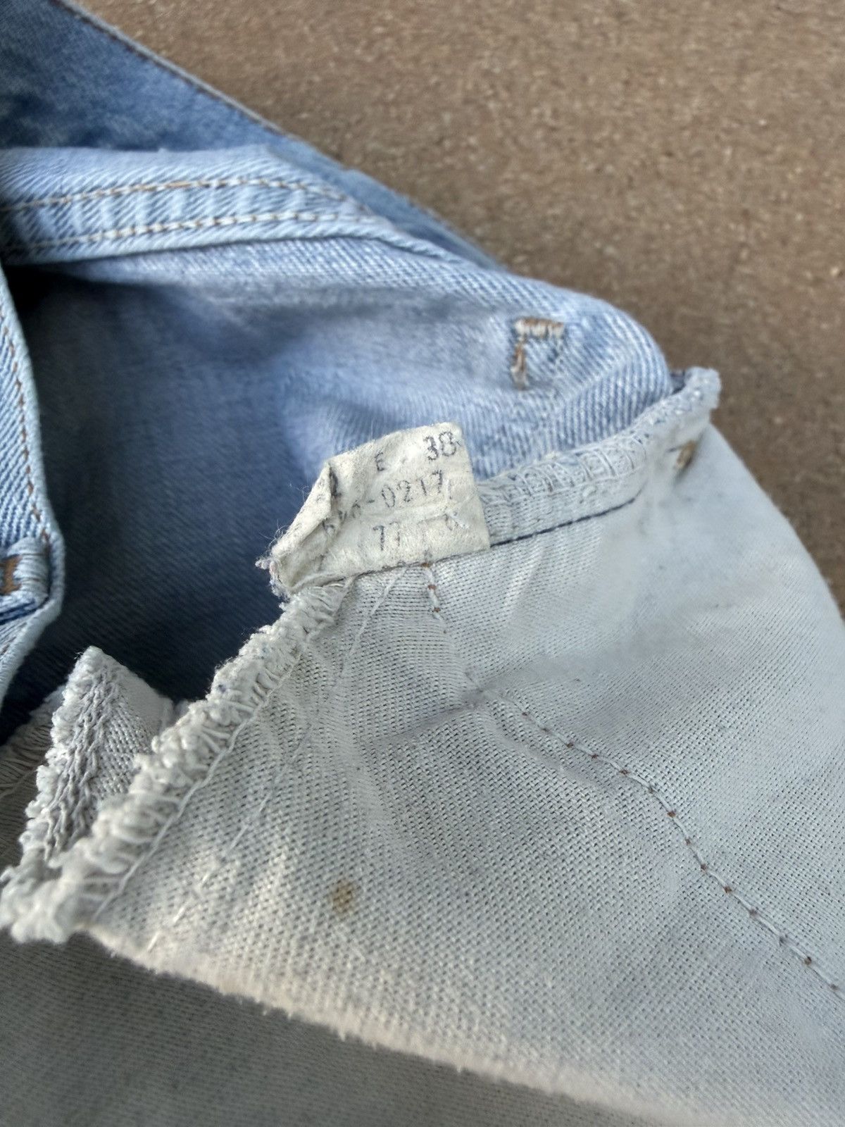 Levi's Vtg 70’s Levi’s 646 Orange Tab Bellbottom Flare Jeans 30x32 Size US 30 / EU 46 - 6 Thumbnail