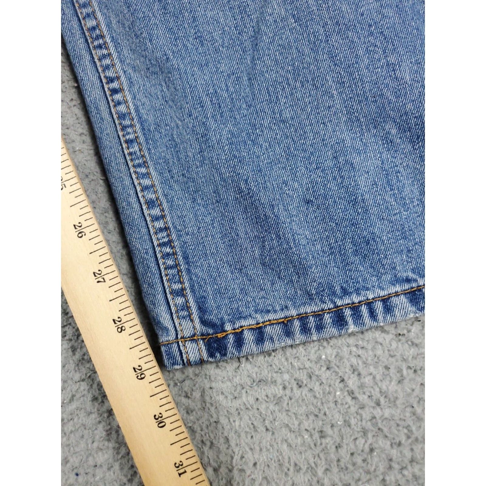 Levi's Levis Mens Straight Leg 36x30 Blue Jeans Extra Large XL Casual Denim Pants Size US 34 / EU 50 - 5 Thumbnail