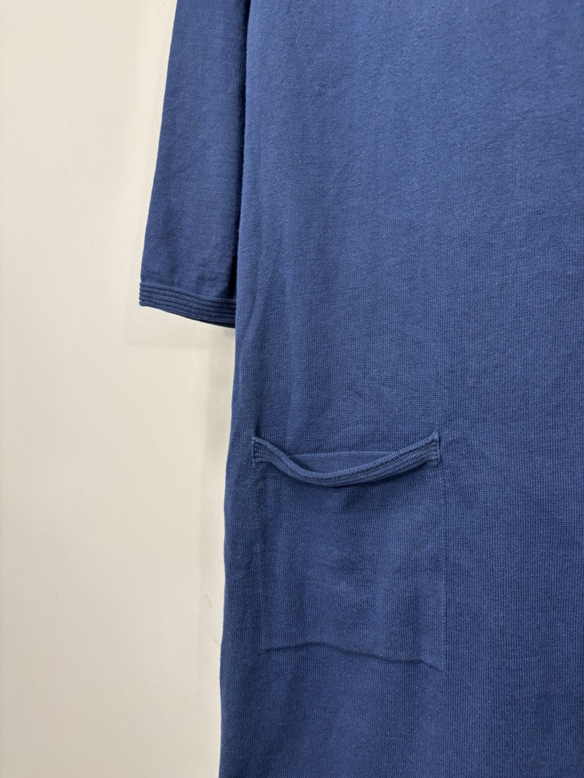 Gudrun Sjoden Gudrun Sjoden Women’s Blue Relaxed Pockets Long Sleeve Dress Size L / US 10 / IT 46 - 3 Thumbnail