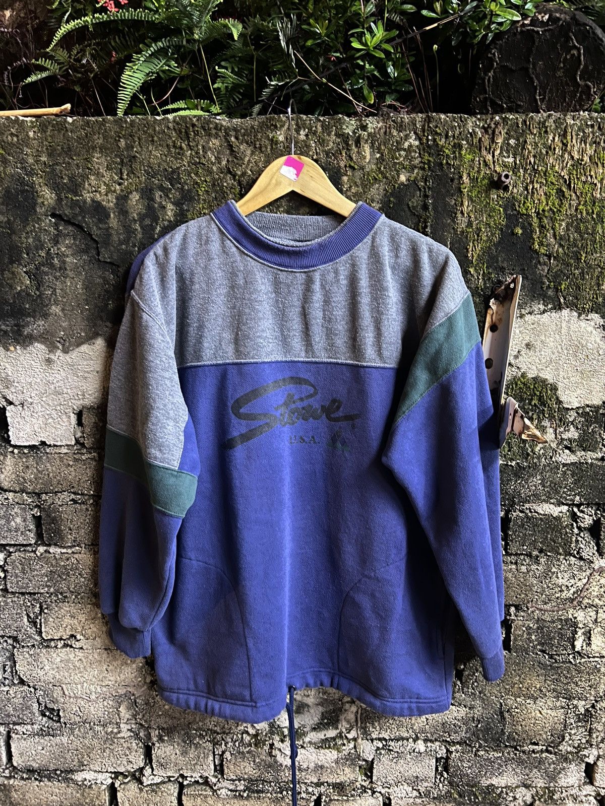 Vintage STOWE PULLOVER USA Size US L / EU 52-54 / 3 - 1 Thumbnail