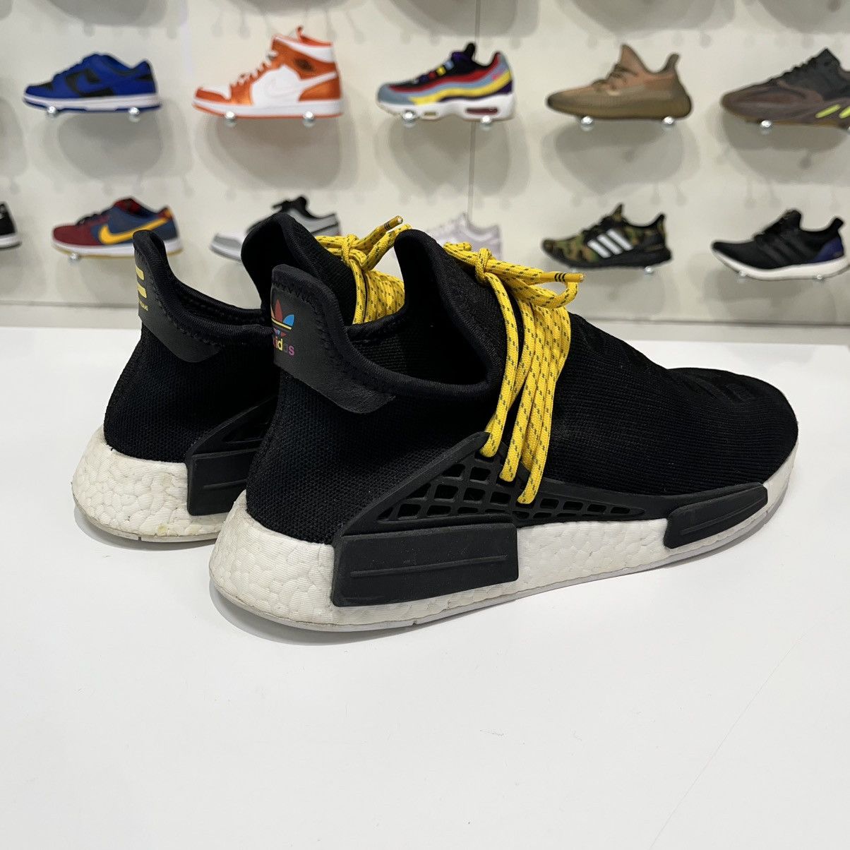 Adidas × Pharrell Adidas NMD HU Pharrell Human Species Black Size US 11 / EU 44 - 6 Thumbnail