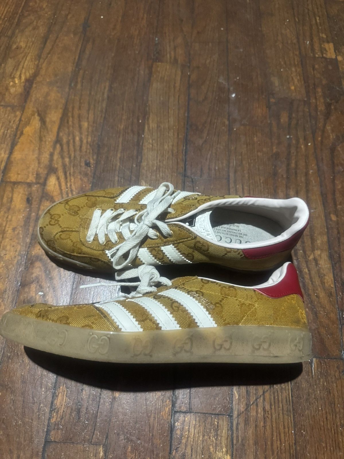 Adidas × Gucci Gucci Adidas Gazelle Size US 8 / EU 41 - 2 Thumbnail