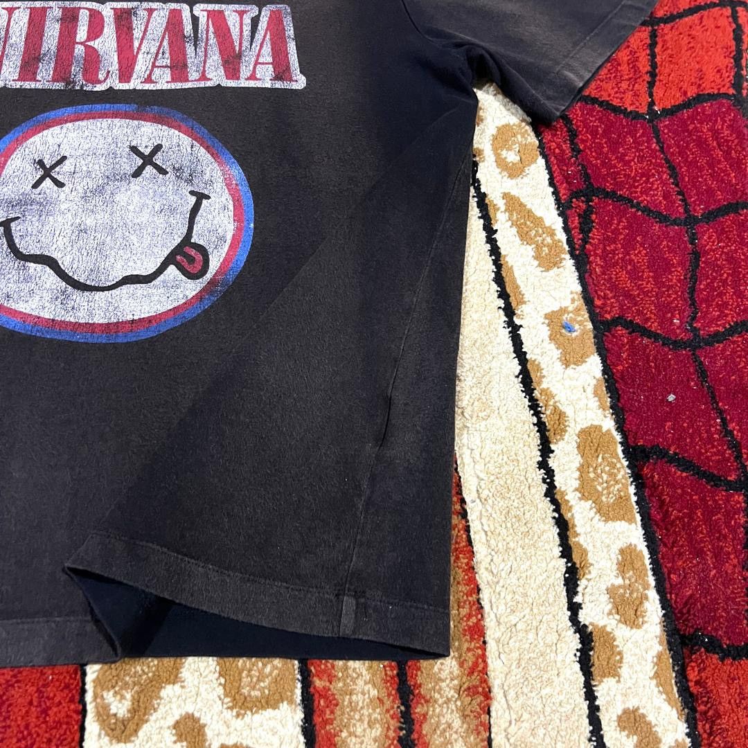 Band Tees Vintage Thrashed Faded Nirvana Band ERD GRUNGE T Shirt Size US L / EU 52-54 / 3 - 7 Thumbnail