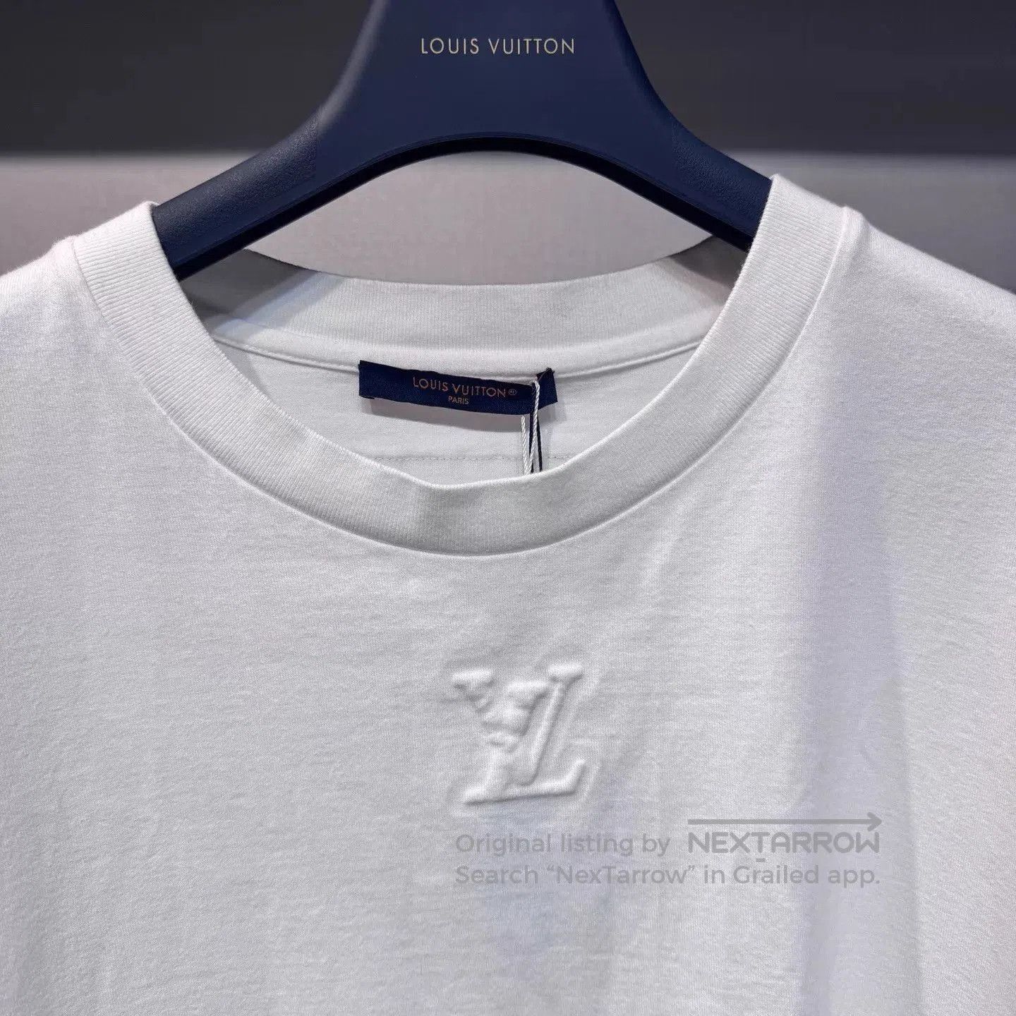 Louis Vuitton White Short-Sleeve Crewneck Shirt. Size US XXL / EU 58 / 5 - 3 Thumbnail