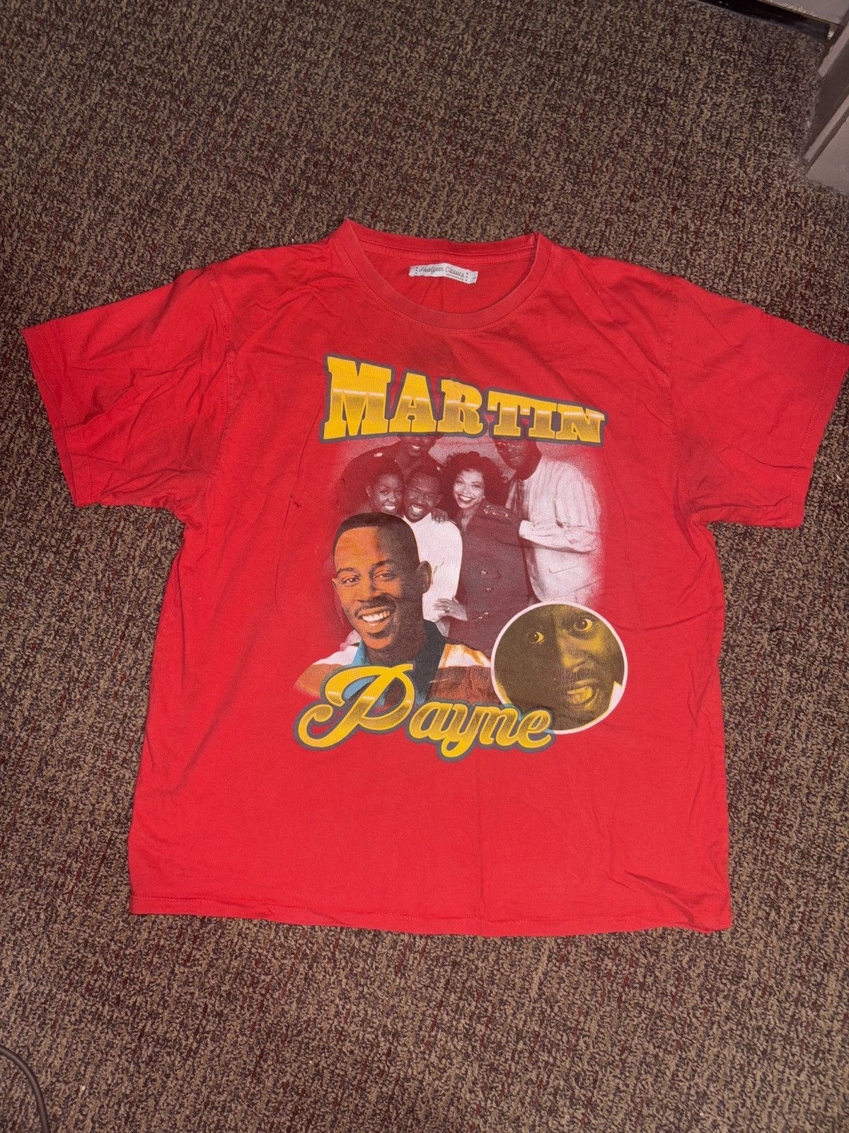 Vintage Red martin payne graphic tee Size US L / EU 52-54 / 3 - 1 Thumbnail