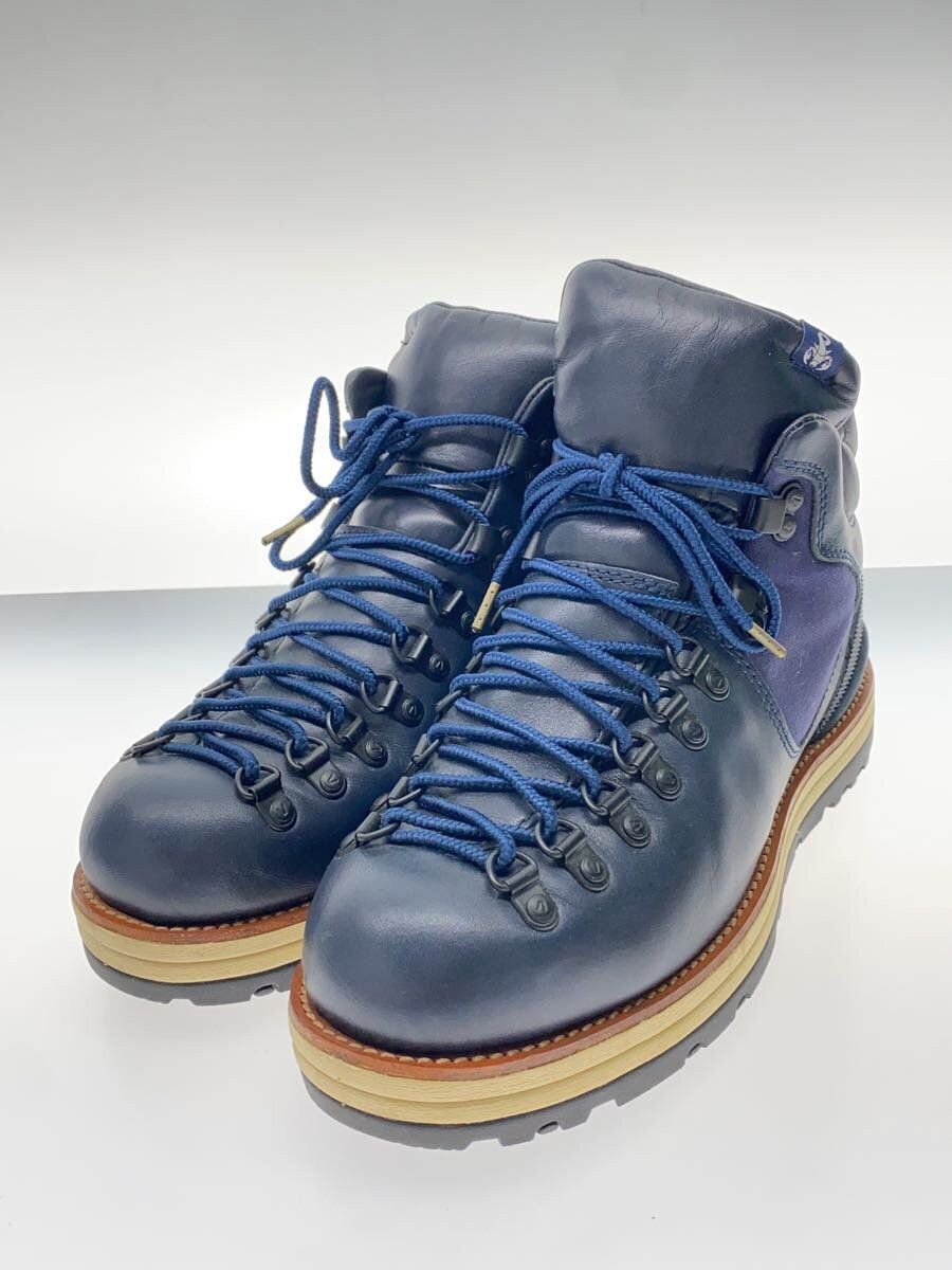 Visvim Leather Serra Hiking Shoes in Blue, Men's (Size 8)