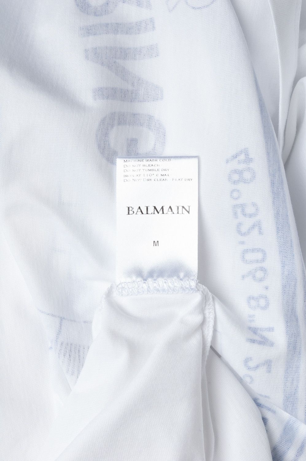 Balmain Balmain White T Shirt Size M, H4548-60 Size US M / EU 48-50 / 2 - 6 Thumbnail