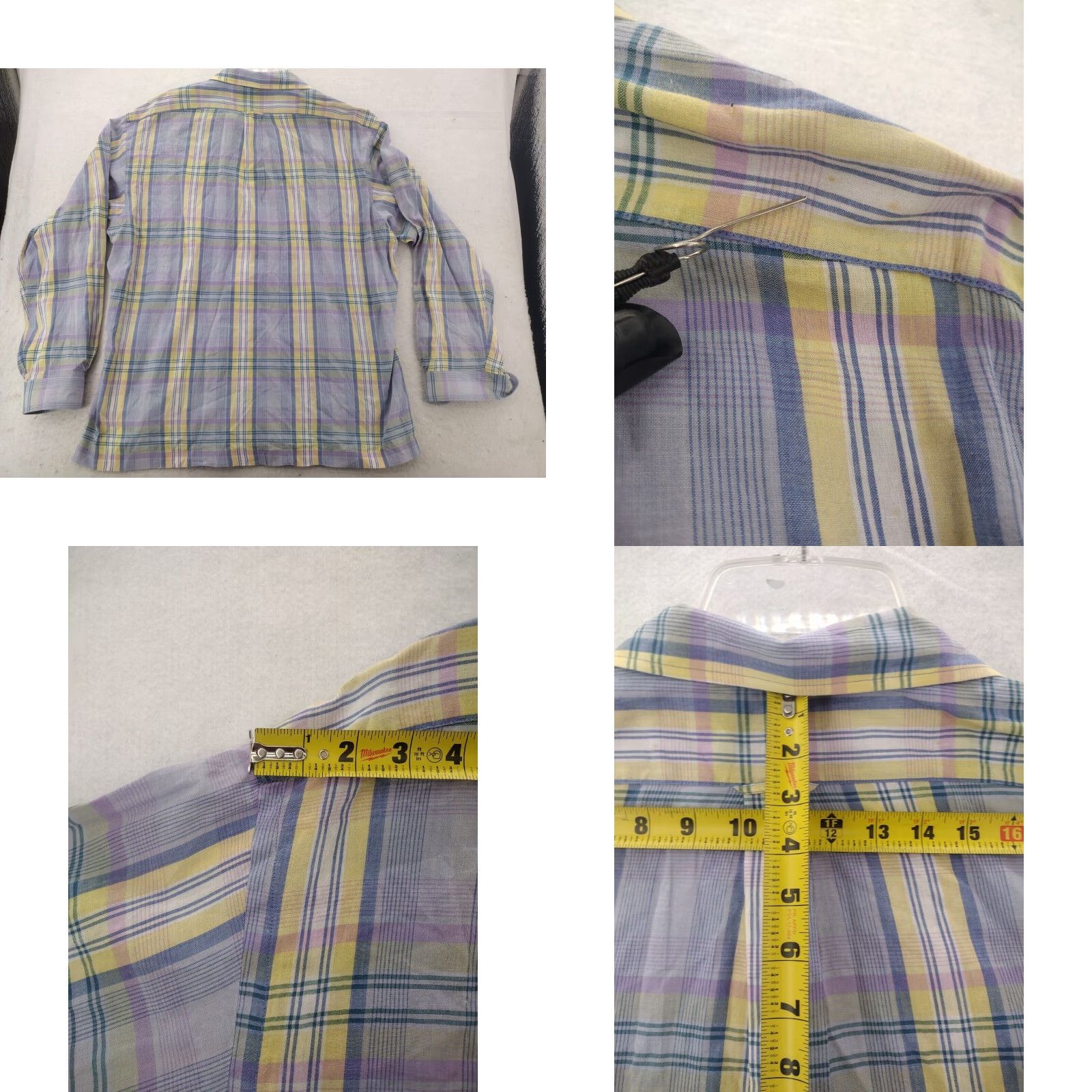 Ralph Lauren Ralph Lauren Mens XL Plaid Long Sleeve Button Up Shirt Casual Size US XL / EU 56 / 4 - 8 Thumbnail