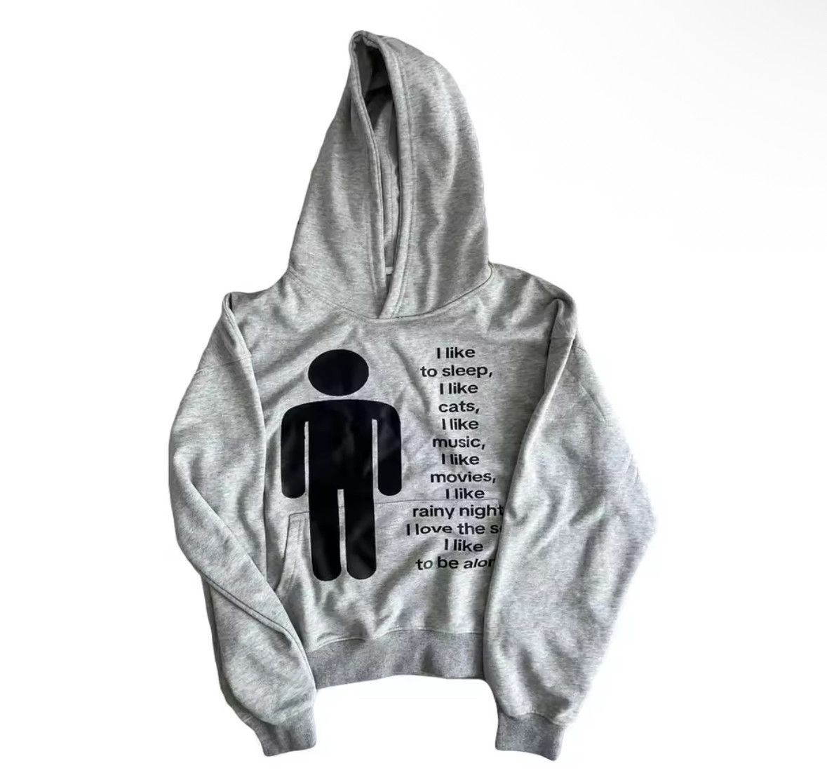 Other Fashion Y2K Retro Ins Hip Hop Cartoon Letter Print Hoodies Size US L / EU 52-54 / 3 - 1 Thumbnail