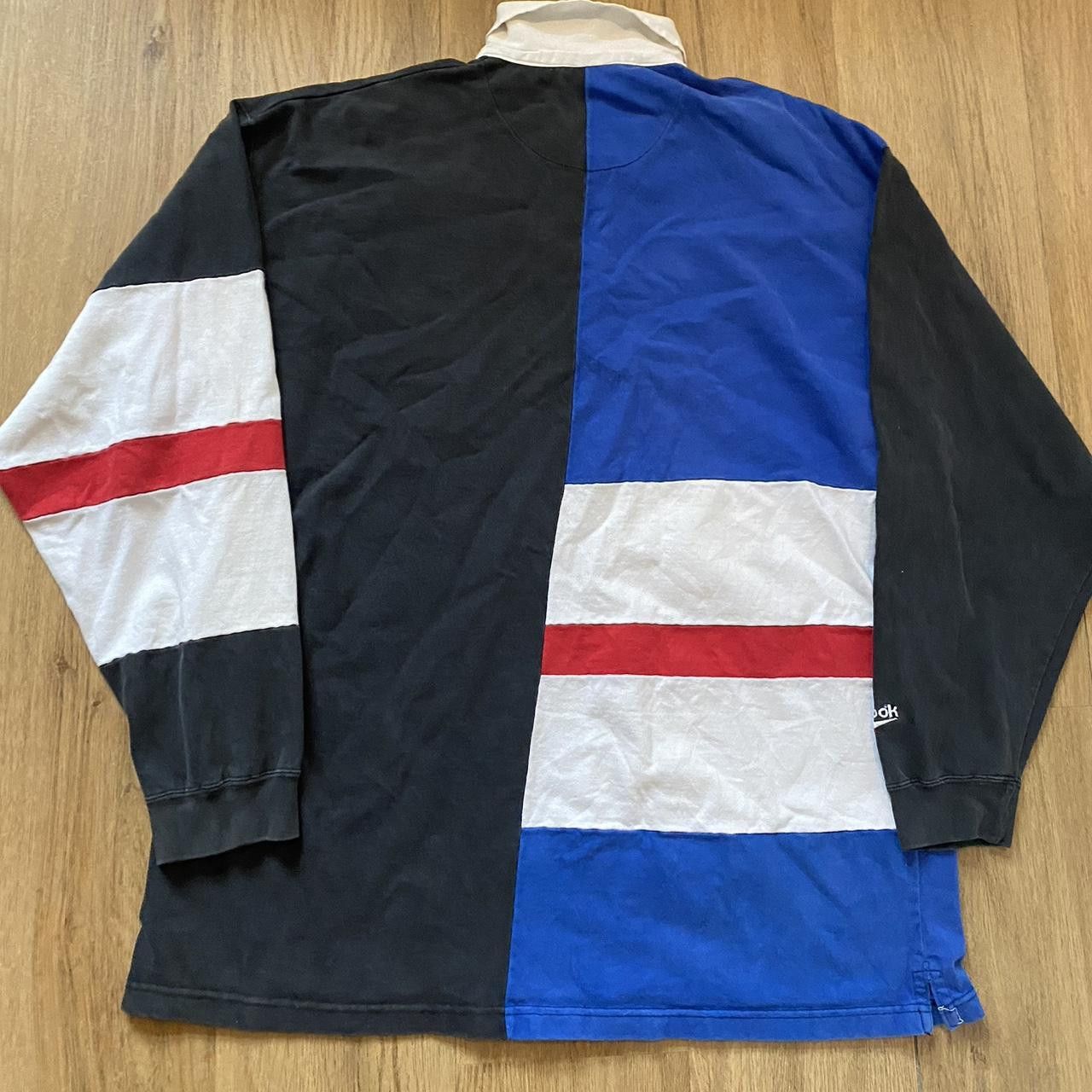 Reebok 90s USA Rugby Reebok long sleeve shirt Size US XL / EU 56 / 4 - 2 Thumbnail