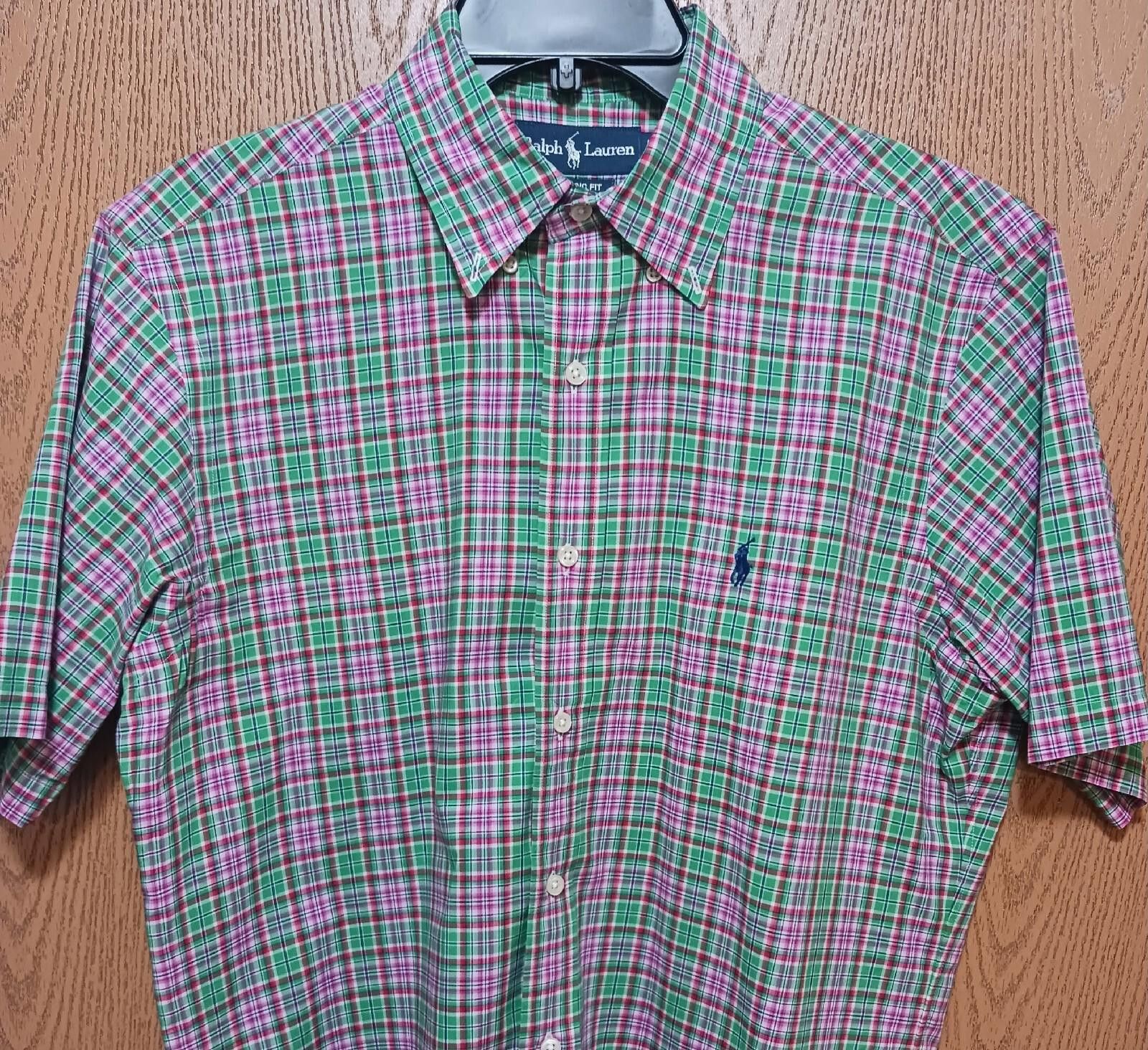 Polo Ralph Lauren Ralph Lauren Classic Fit Short Sleeve Checkered Shirt Size US M / EU 48-50 / 2 - 2 Thumbnail