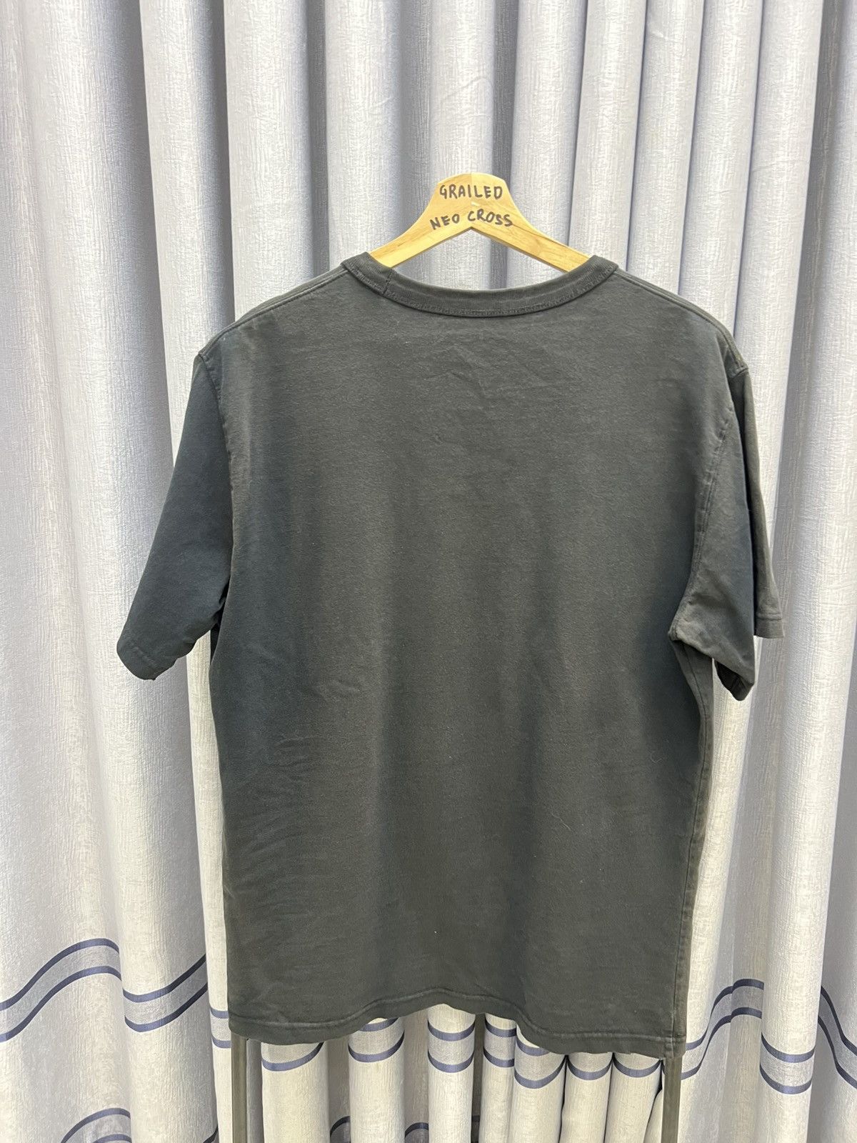 Lemaire × Uniqlo THRASHED FADED UNIQLO LEMAIRE DISTRESSED PLAIN TEE Size US L / EU 52-54 / 3 - 5 Thumbnail