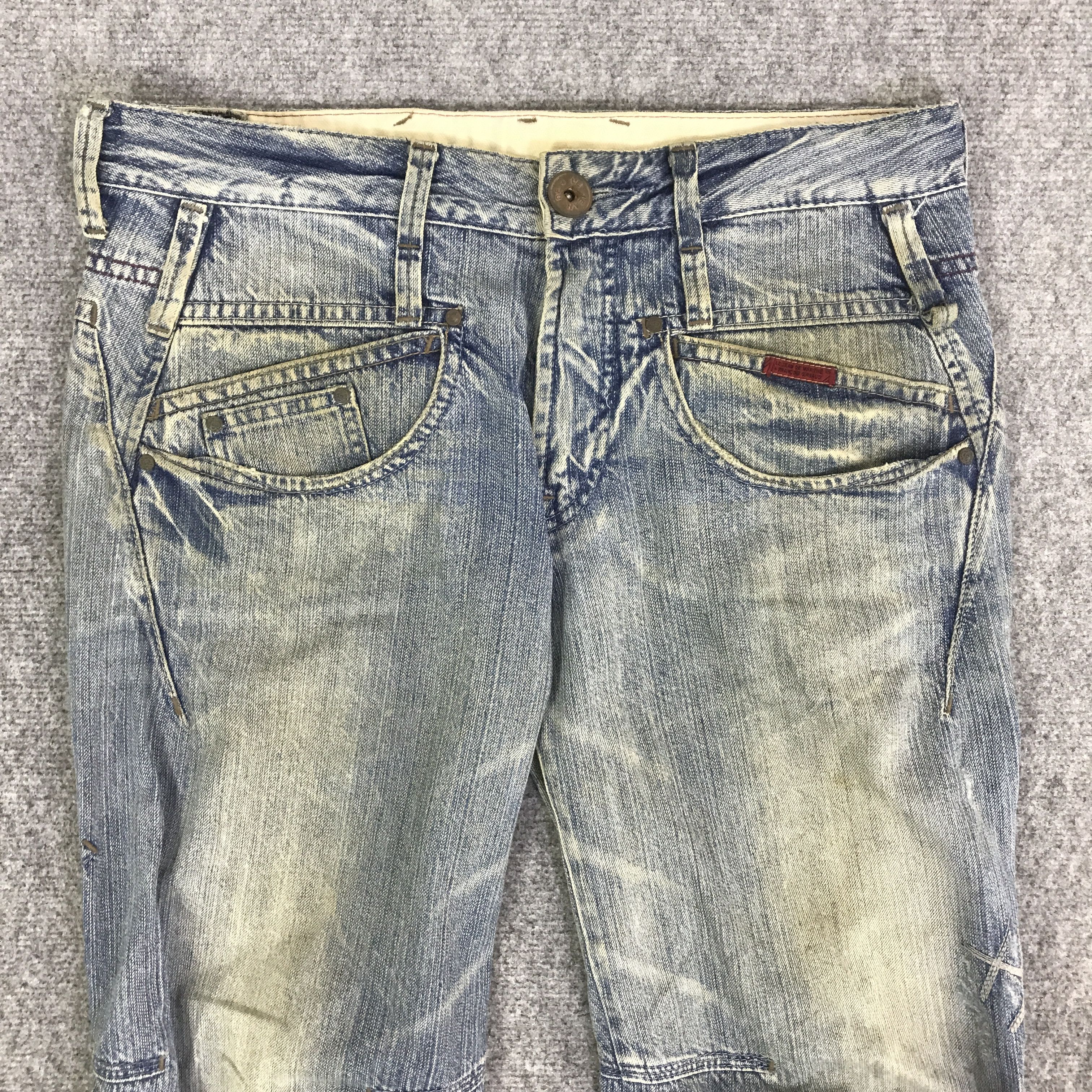 Marithe + Francois Girbaud LE JEAN DE DENIM K118B19 Size US 33 - 2 Thumbnail
