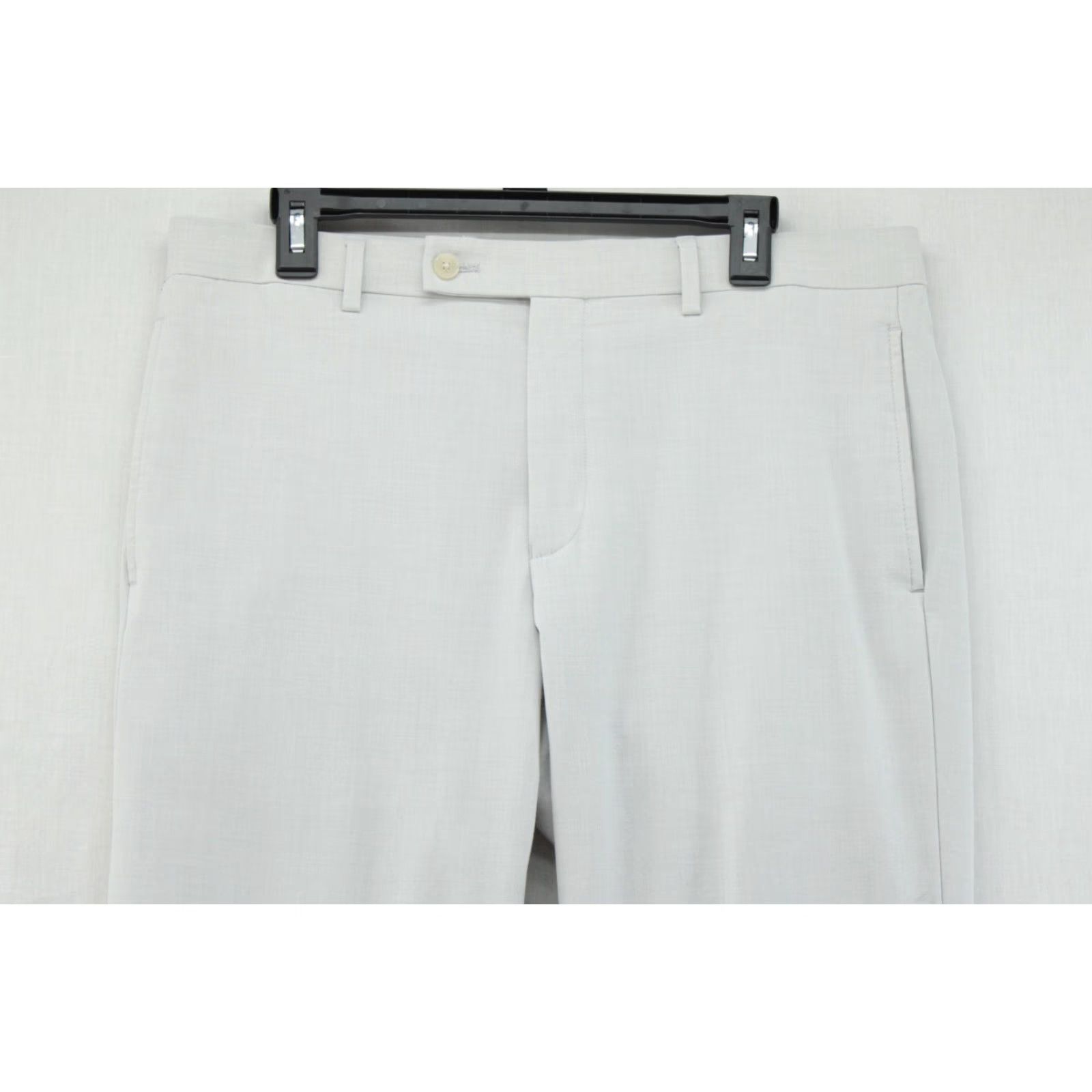 Ralph Lauren Lauren Ralph Lauren Dress Pants Men's 34 Bone White Black Label Flat Front Mens Size US 34 / EU 50 - 2 Thumbnail