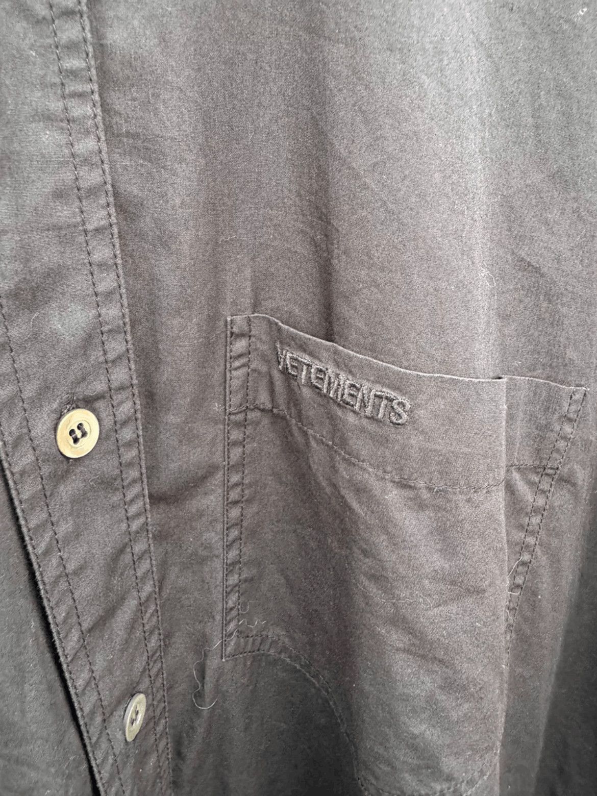 Vetements Vetements 18AW Sample Soviet Double Layers Shirts Size US M / EU 48-50 / 2 - 5 Thumbnail