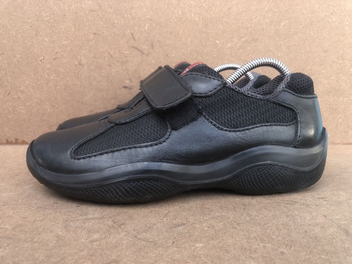 Prada Prada Black Calfskin Leather Women’s Shoes Size 35.5 Size US 5.5 / IT 35.5 - 4 Thumbnail