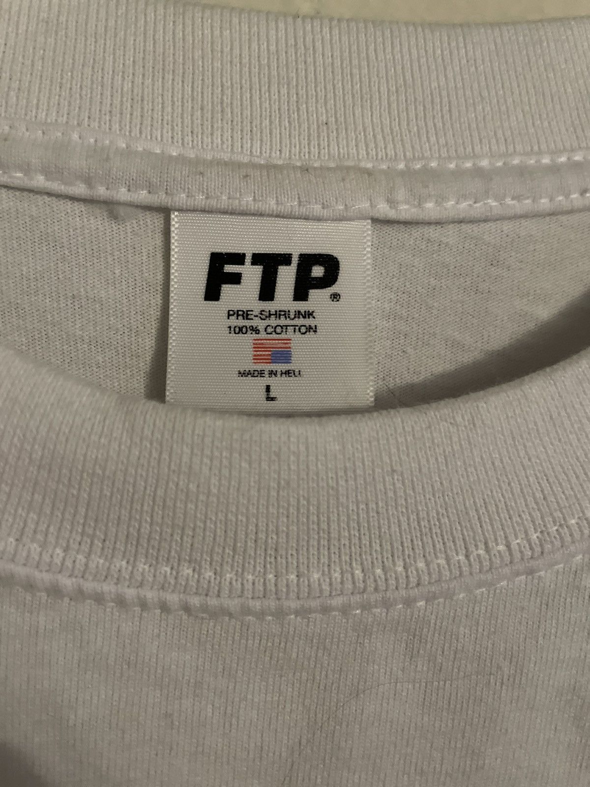 Fuck The Population Ftp.org long sleeve white Size US L / EU 52-54 / 3 - 2 Thumbnail
