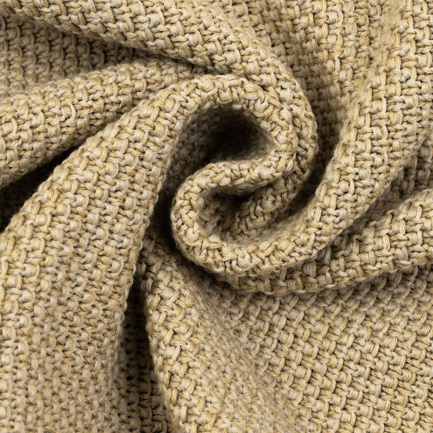 Issey Miyake Cotton-Polyester Dolman Half-Sleeve Knit Top in Beige Size US M / EU 48-50 / 2 - 8 Thumbnail