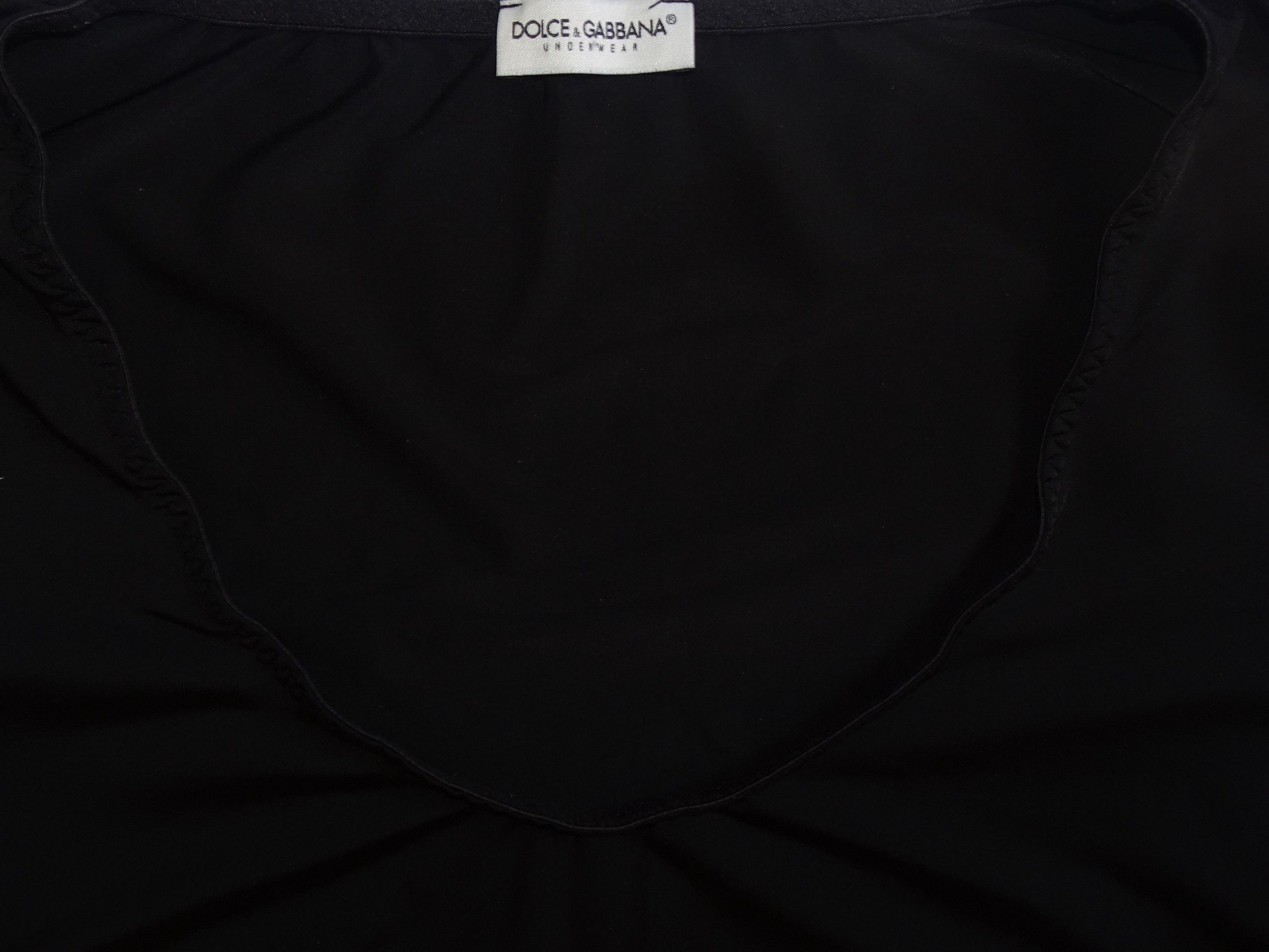 Dolce & Gabbana DOLCE AND GABBANA LOGO BAND T-SHIRT Size S / US 4 / IT 40 - 2 Thumbnail