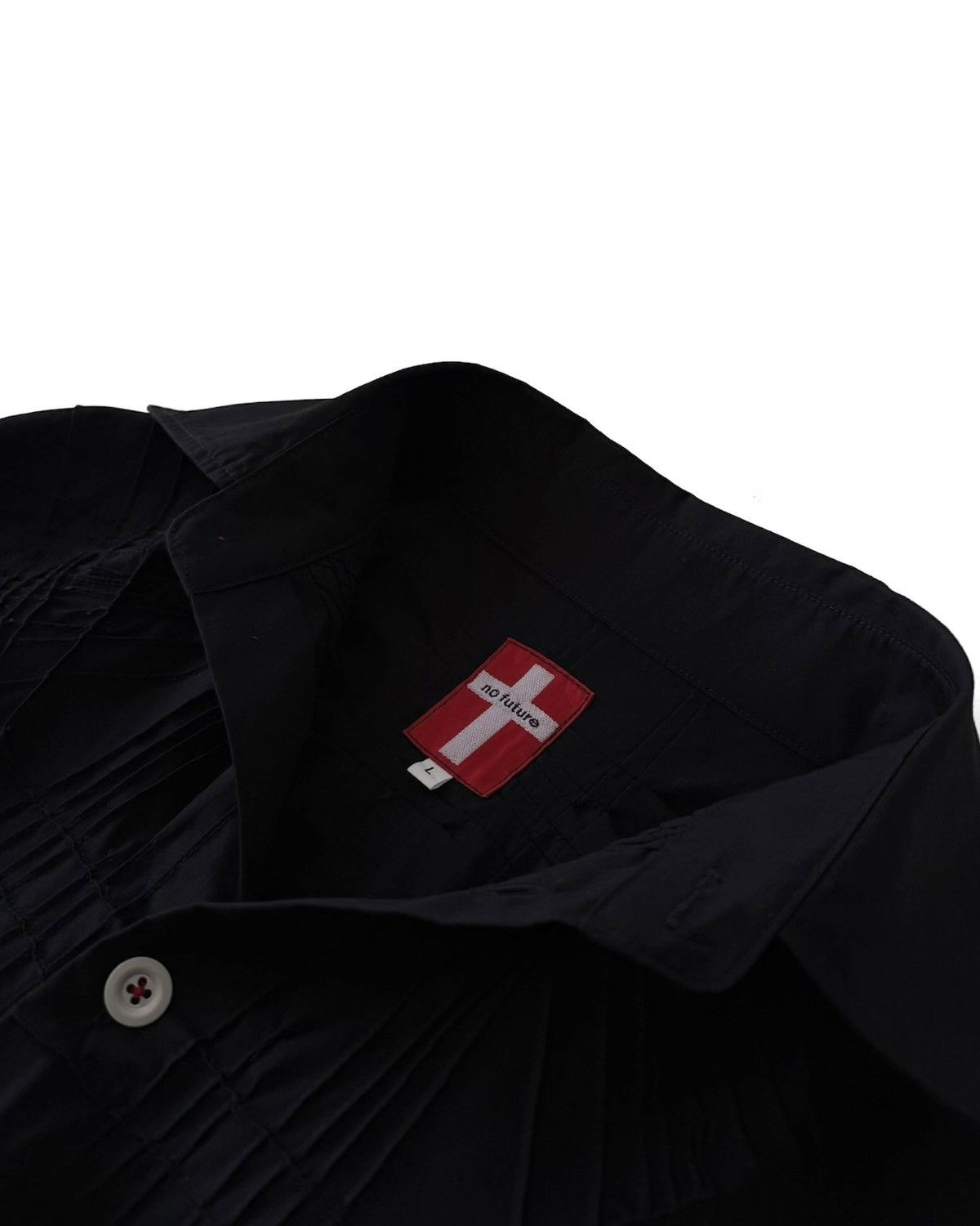 No Future NO FUTURE BLACK BUTTON SHIRT Size US L / EU 52-54 / 3 - 2 Thumbnail