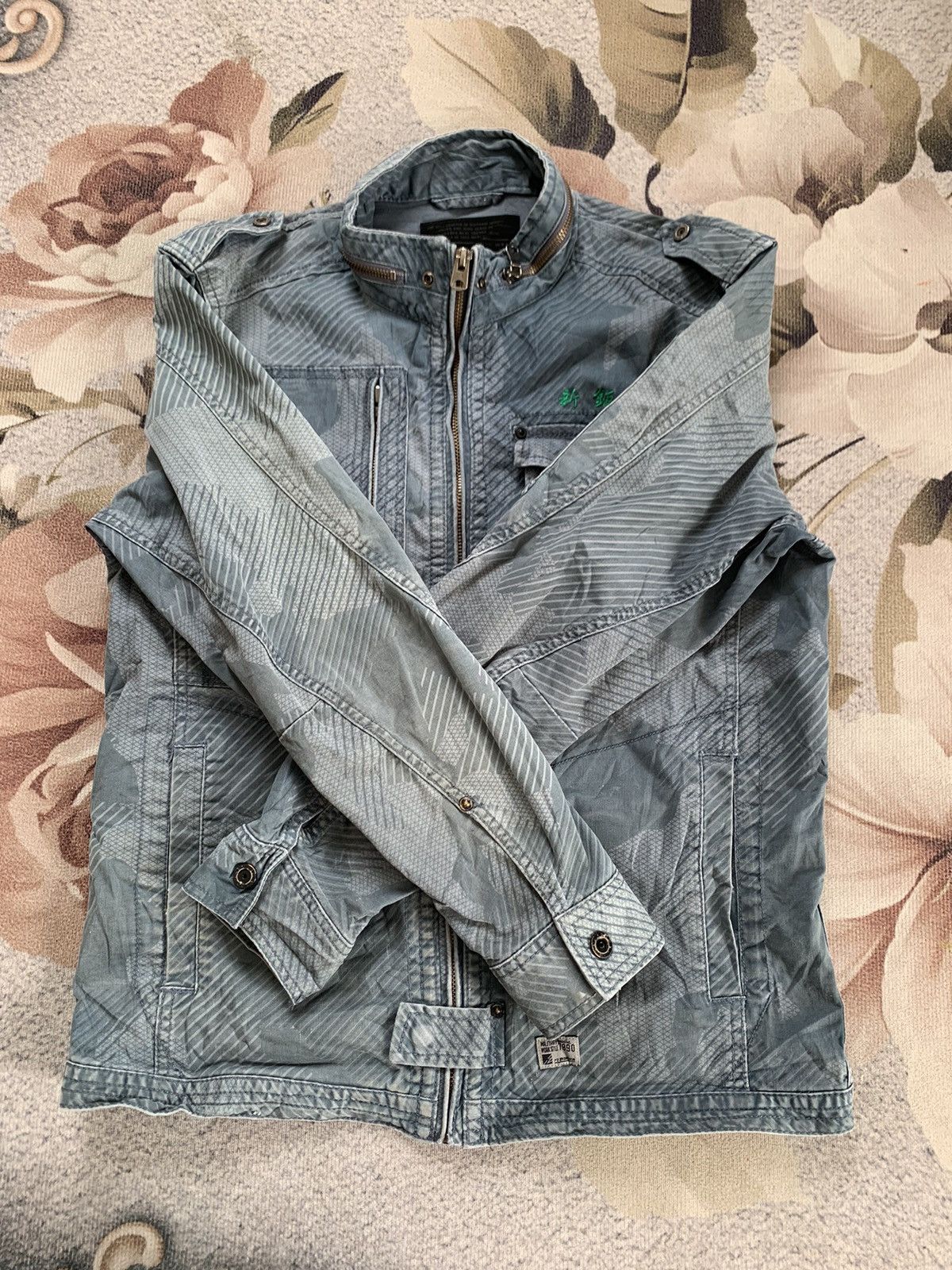 Japanese Brand ARATA I'Z FRONTIER MILITARY WORK STYLE JACKET Size US L / EU 52-54 / 3 - 21 Thumbnail