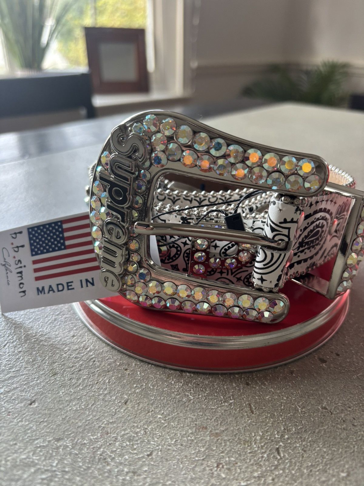 Supreme Supreme B.B. Simon Bandana Belt Size 36 - 4 Thumbnail