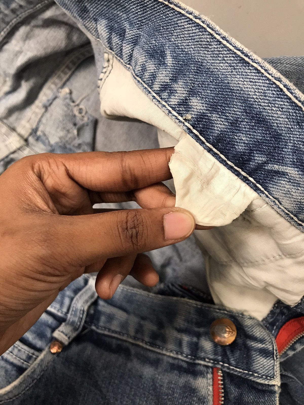 Dickies Vintage dickies big daddy embroidered damaged straight denim Size US 36 / EU 52 - 14 Thumbnail