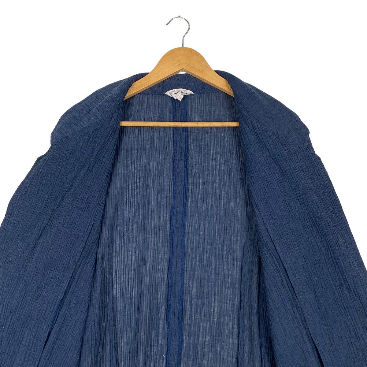 Japanese Brand SONIA GILLES Pleated Single Button Jacket #1094-C50 Size XL / US 12-14 / IT 48-50 - 12 Thumbnail