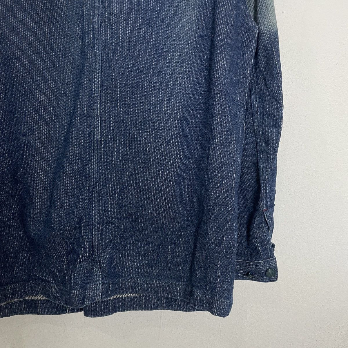 Japanese Brand Vintage Polo Faded Denim Jacket Size US L / EU 52-54 / 3 - 8 Thumbnail