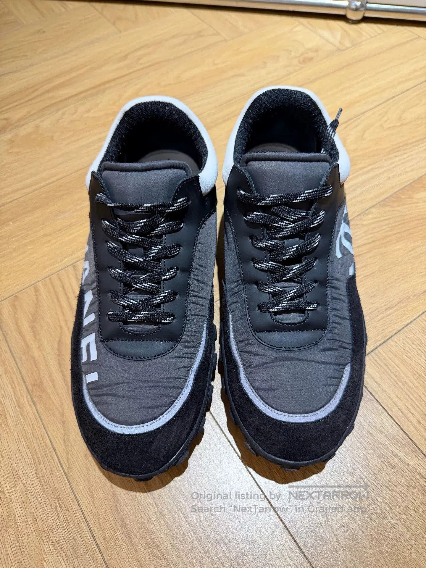 Chanel Chanel Black and White Athletic Sneakers. Size US 9 / EU 42 - 1 Thumbnail