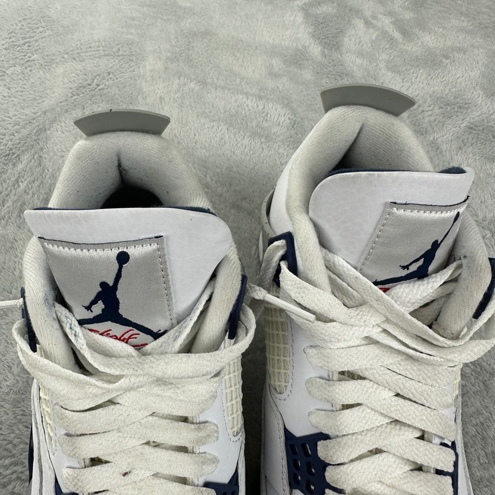 Jordan Brand Nike Air Jordan Retro 4 midnight Navy men's size 7 US DH692 Size US 7 / EU 40 - 5 Thumbnail
