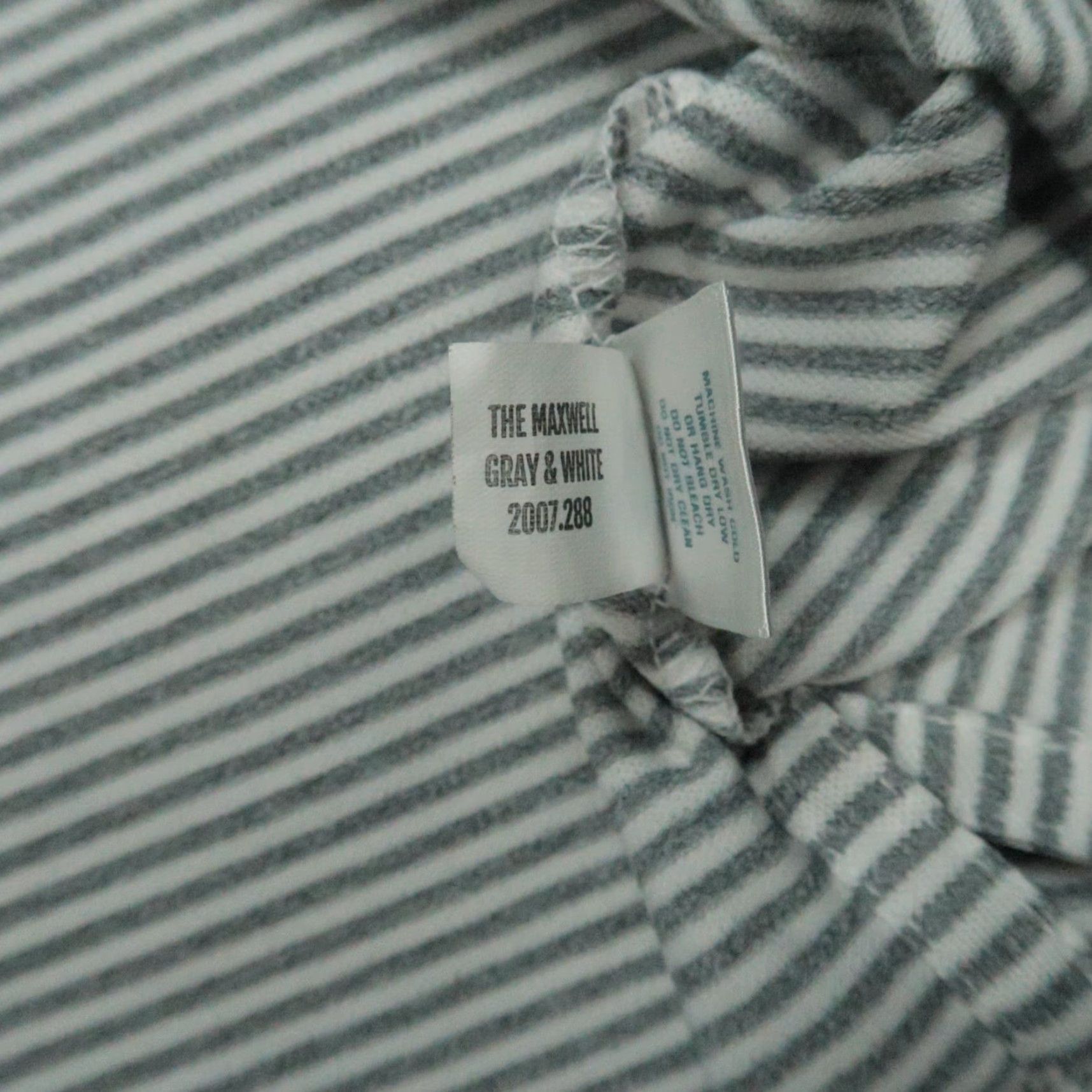 Vintage Holderness & Bourne Shirt Mens XXL Gray White Tailored Fit Maxwell Double Eagle Size US XXL / EU 58 / 5 - 6 Thumbnail