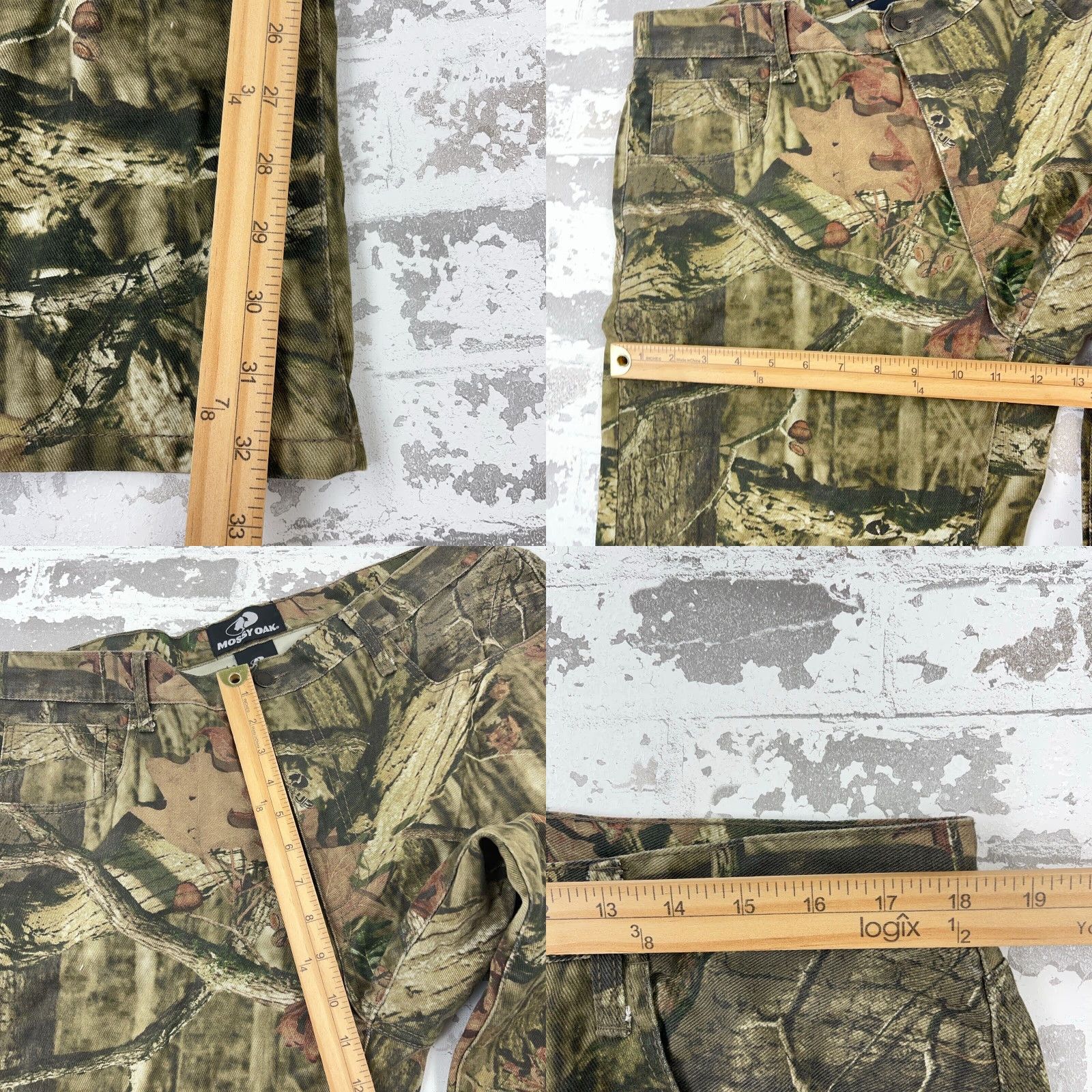 Vintage Vintage Mossy Oak Jeans Men 36x34 Denim Straight Leg 5-Pocket Camo Brown Mossy Oak Mens Jeans Size US 36 / EU 52 - 8 Thumbnail