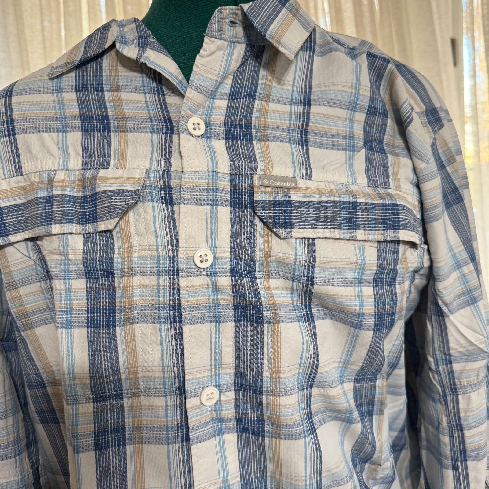 Columbia Columbia Plaid Button-Down Shirt | Sz M Size US L / EU 52-54 / 3 - 3 Thumbnail