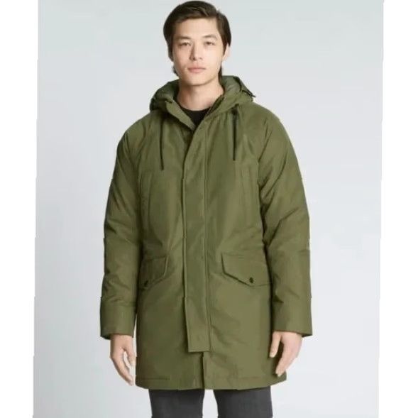 Everlane Everlane The ReNew Long Parka Coat Mens XL Moss Primaloft Relaxed NWOT Parka Coat Mens XL Moss Green 90s Preppy Oversized Leather? Size US XL / EU 56 / 4 - 2 Thumbnail