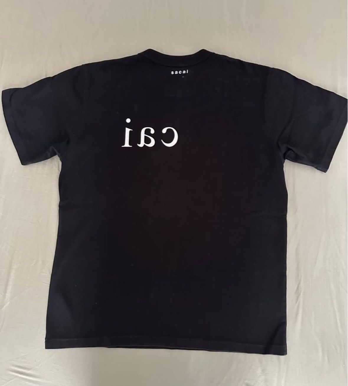 Sacai SACAI Reverse Logo Tee Size US L / EU 52-54 / 3 - 2 Thumbnail