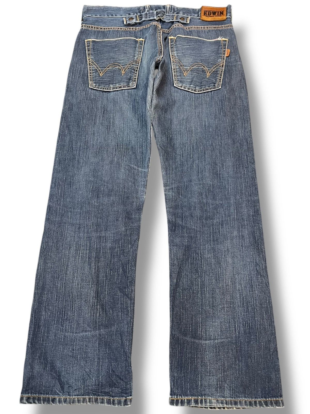 Beauty Beast × Edwin Vintage Edwin 505 Selvedge Skinny Denim Size US 30 / EU 46 - 7 Thumbnail