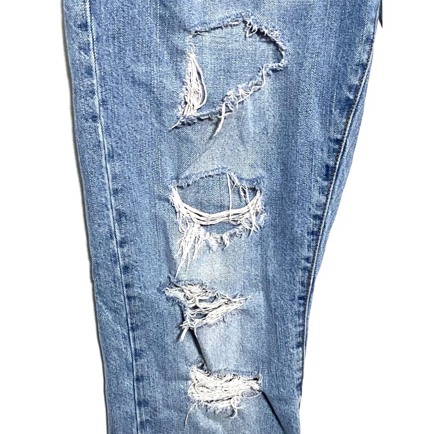 American Eagle Outfitters American Eagle Slim Fit Jeans Mens 31x31 Distressed Grunge Denim 5-Pocket Rocker Punk Casual Slim Distressed Grunge Jeans Mens Regular 31-31 Blue Size US 29 - 6 Thumbnail