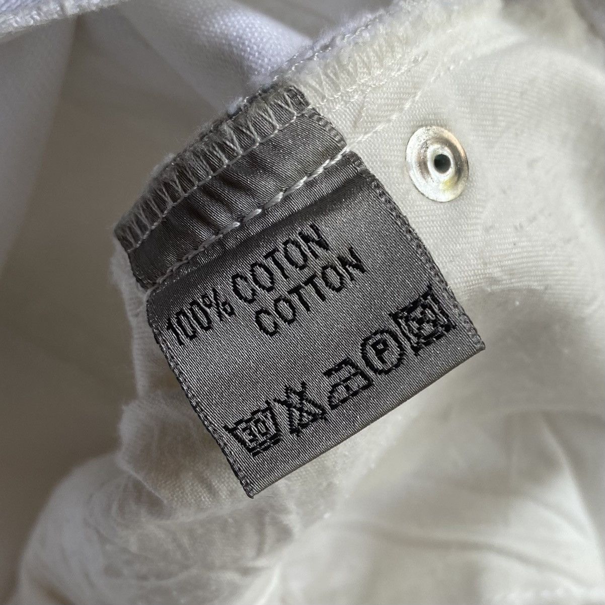 Dior SS05 White Whiskered Denim Size US 28 / EU 44 - 7 Thumbnail