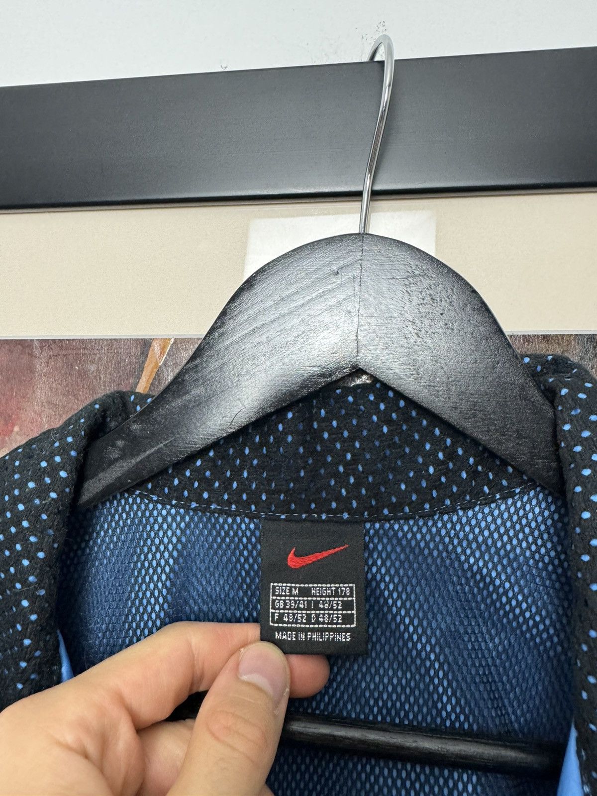 Nike Vintage Y2k Nike Center Swoosh Anorak Jacket Rare Swoosh Size US M / EU 48-50 / 2 - 4 Thumbnail