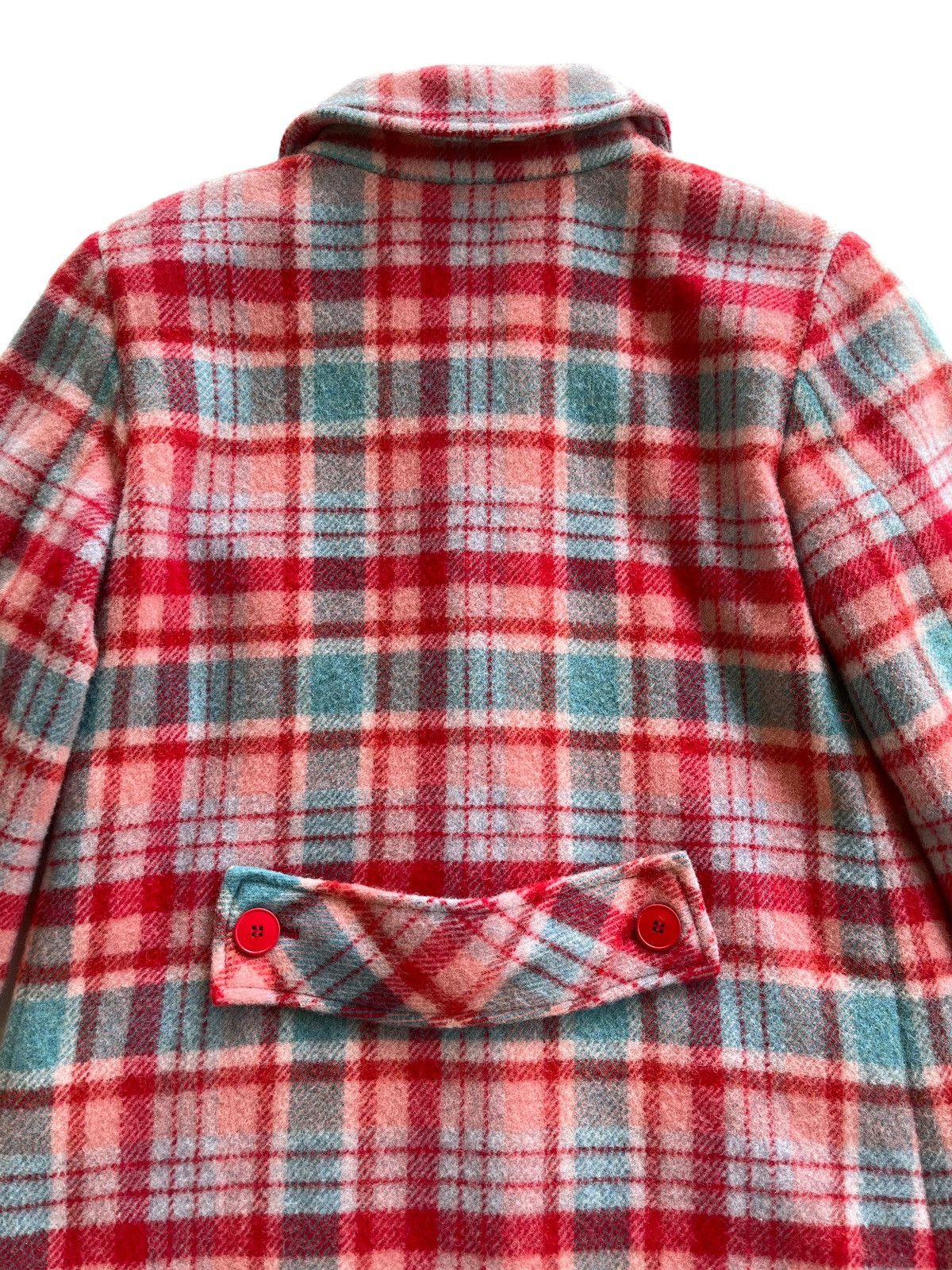 agnes b. 2006 Agnes B. Wool Tartan Chester Coat Size S / US 4 / IT 40 - 7 Thumbnail