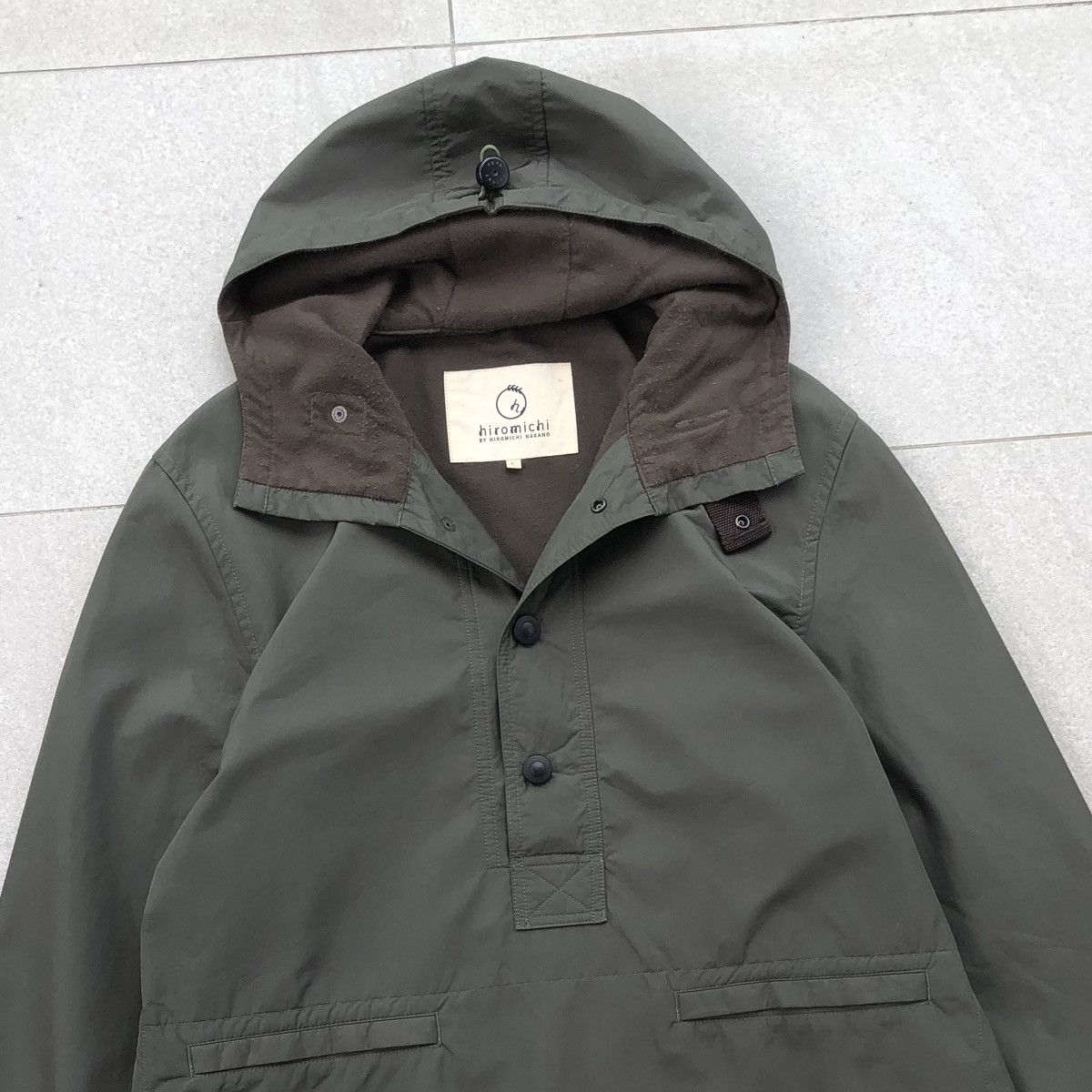 Japanese Brand Hiromichi by HIROMICHI NAKANO USN Herringbone Anarok Jacket Size US L / EU 52-54 / 3 - 4 Thumbnail